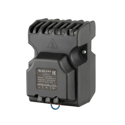 Нагреватель с вентилятором SILART, 400 Вт 230 V AC SNV-6400-01T